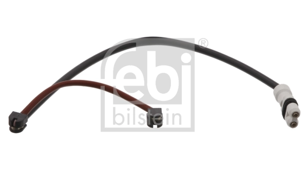 Warning Contact, brake pad wear